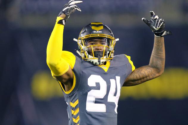 San Diego Fleet cornerback Kameron Kelly