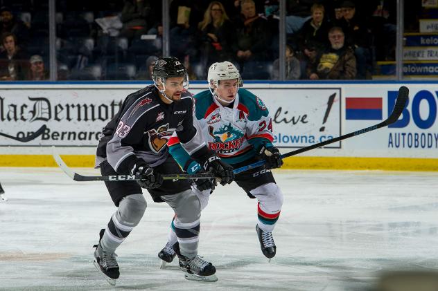 Kelowna Rockets face the Vancouver Giants