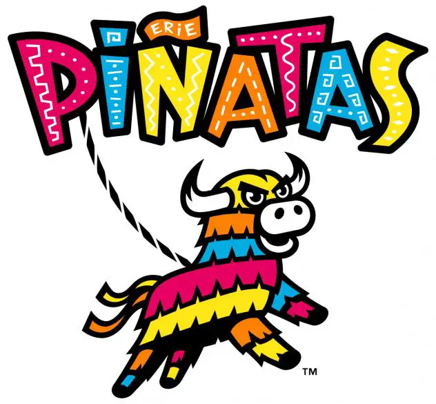 Erie Pinatas logo and wordmark