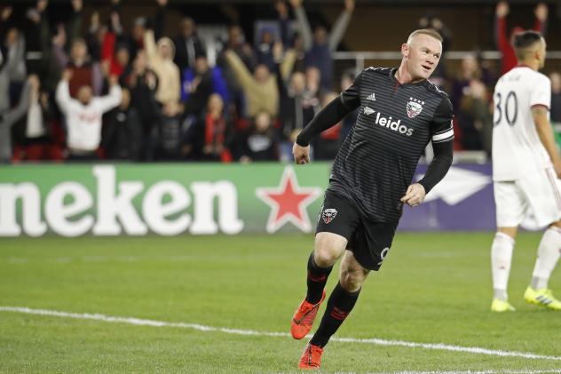 D.C. United forward Wayne Rooney