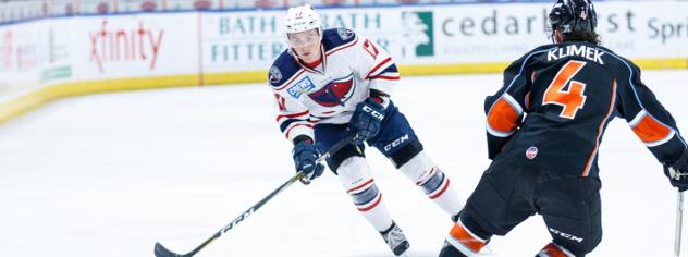 South Carolina Stingrays forward Sam Fioretti