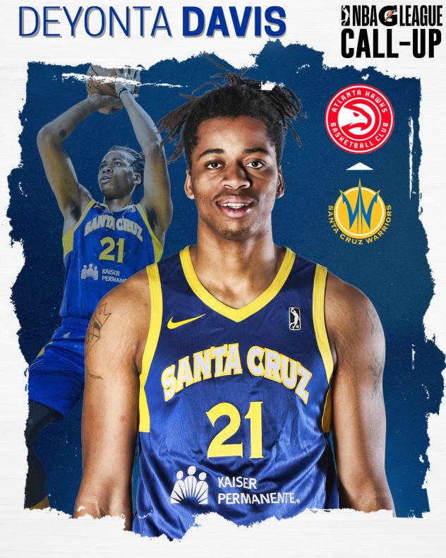 Santa Cruz Warriors center Deyonta Davis