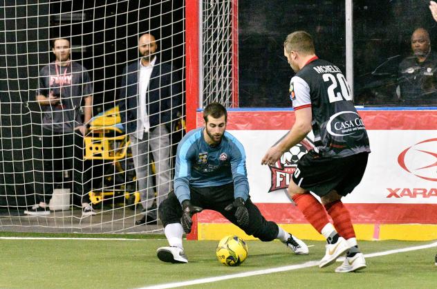 Ontario Fury goalkeeper Chris Toth