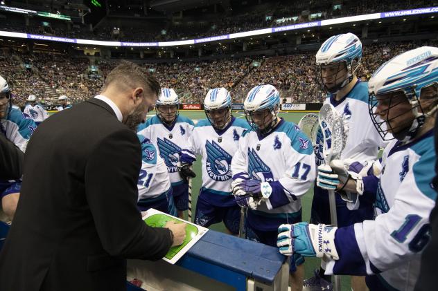 Rochester Knighthawks plan their attack