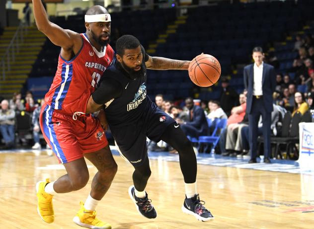 Halifax Hurricanes drive against the Cape Breton Highlanders