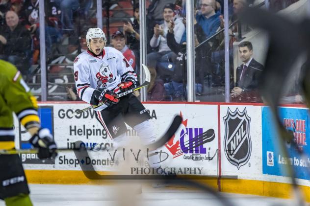 Niagara IceDogs right wing Ian Martin