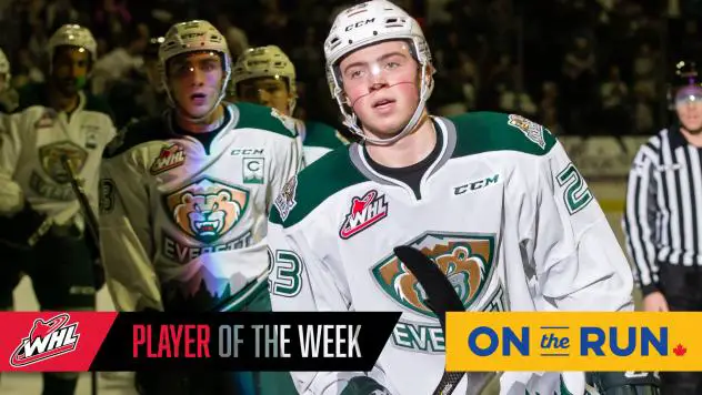 Everett Silvertips defenceman Jake Christiansen