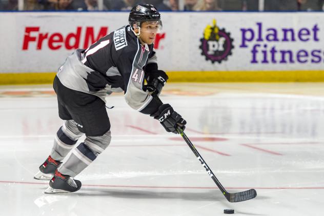 Vancouver Giants defenseman Alex Kannock Leipert