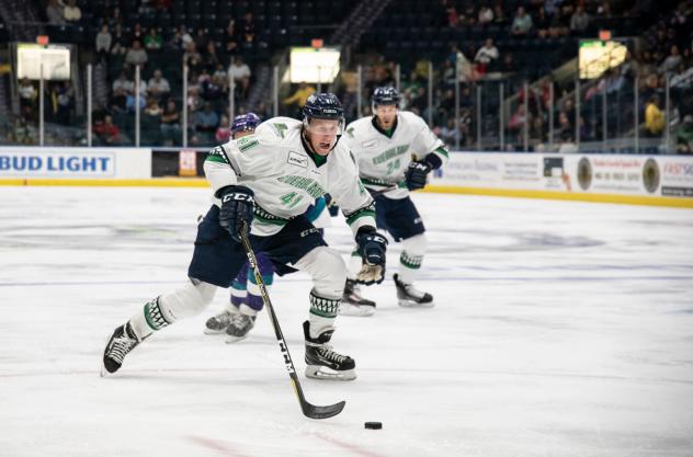 Florida Everblades forward Blake Winiecki