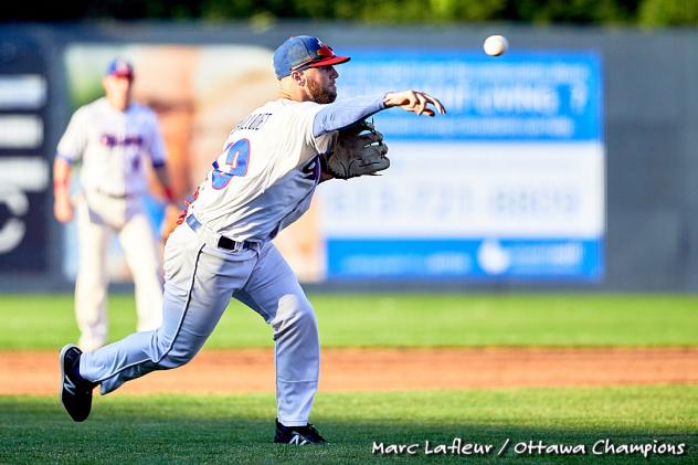 Ottawa Champions infielder Jordan Caillouet