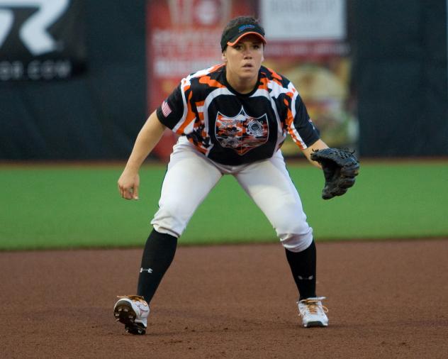 Chicago Bandits infielder Amber Patton