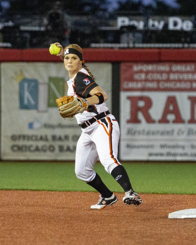 Chicago Bandits infielder Tammy Williams