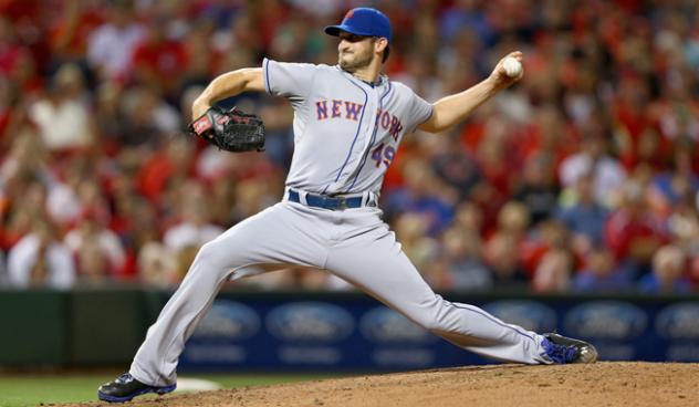 Pitcher Jon Niese with the New York Mets
