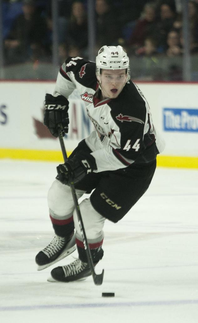 Bowen Byram of the Vancovuer Giants