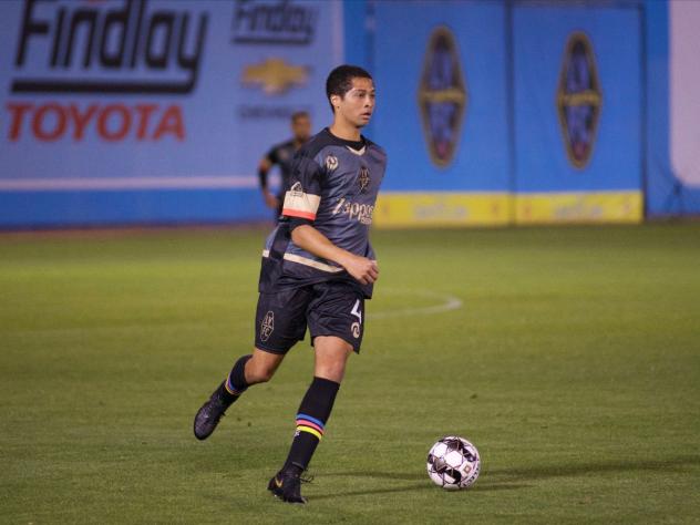 Las Vegas Lights FC defender Gabe Robinson