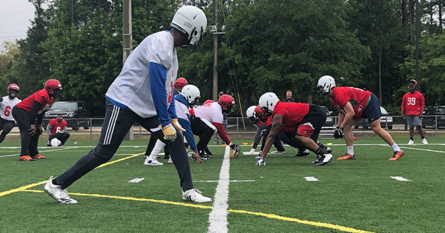 Jacksonville Sharks training camp