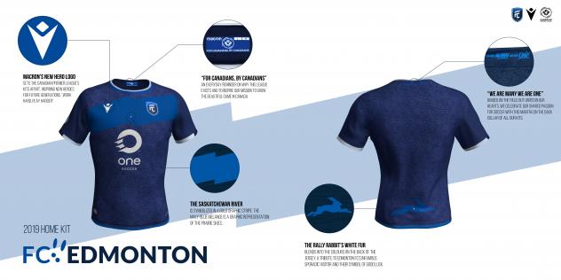 FC Edmonton home kit