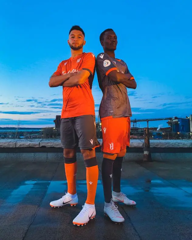 David Choinere and Elimane Cisse of Forge FC