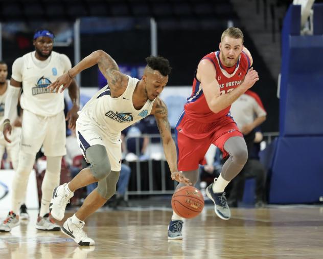 Halifax Hurricanes guard Joel Kindred vs. the Cape Breton Highlanders