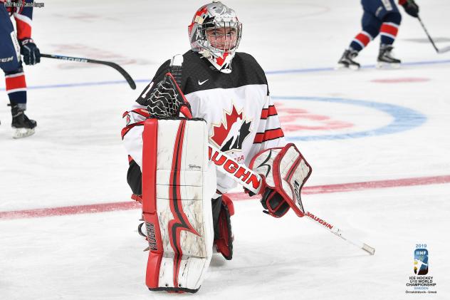 Prince George Cougars goaltender Taylor Gauthier