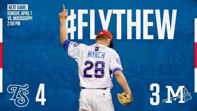 Tennessee Smokies pitcher Jordan Minch