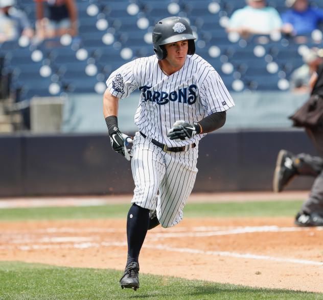 Matt Pita of the Tampa Tarpons on the basepaths