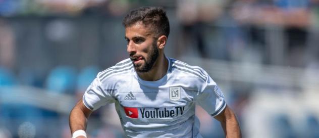 Los Angeles Football Club forward Diego Rossi