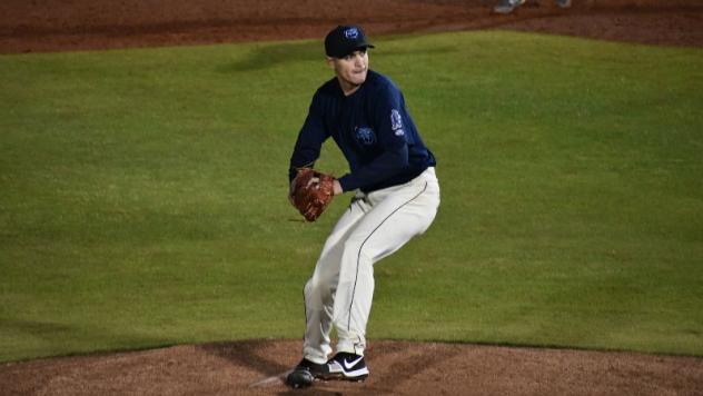 Mobile BayBears pitcher Adrian De Horta