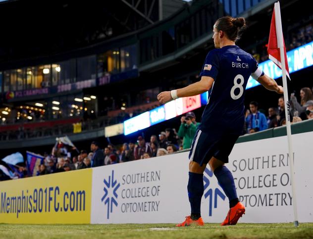 Memphis 901 FC captain Marc Burch