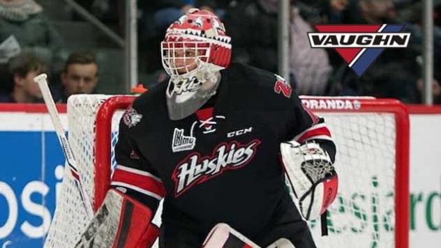 Rouyn-Noranda Huskies goaltender Samuel Harvey