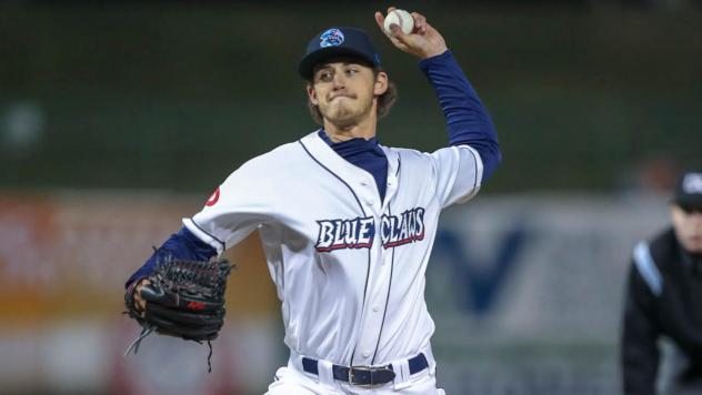 Lakewood BlueClaws pitcher Ethan Lindow