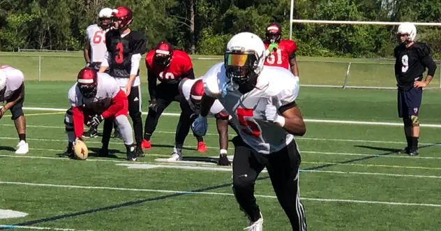 Jacksonville Sharks practice