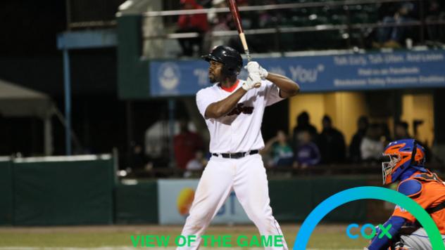 Pawtucket Red Sox at the plate