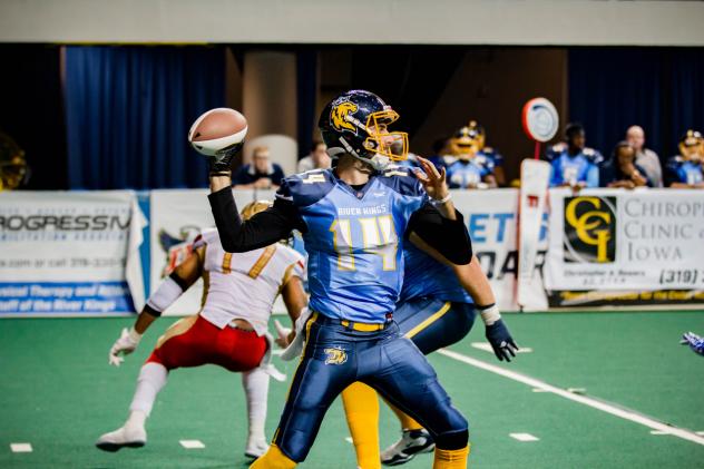 Cedar Rapids River Kings quarterback Kurt Palandech