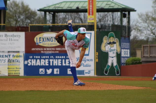 Lexington Legends pitcher Kris Bubic