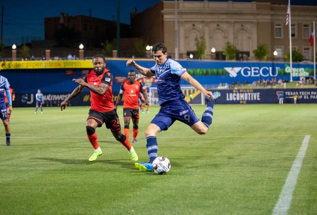 El Paso Locomotive FC forward Omar Selgado vs.  Phoenix Rising FC