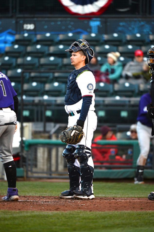 Tacoma Rainiers catcher Jose Lobaton
