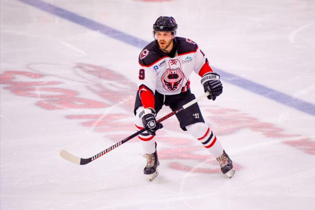 Birmingham Bulls forward Shane Topf