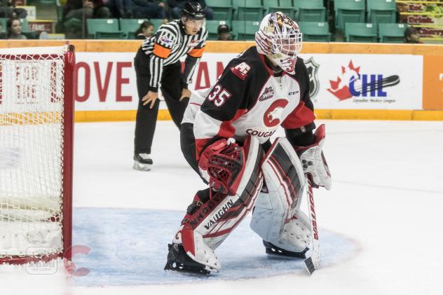 Prince George Cougars goaltender Taylor Gauthier