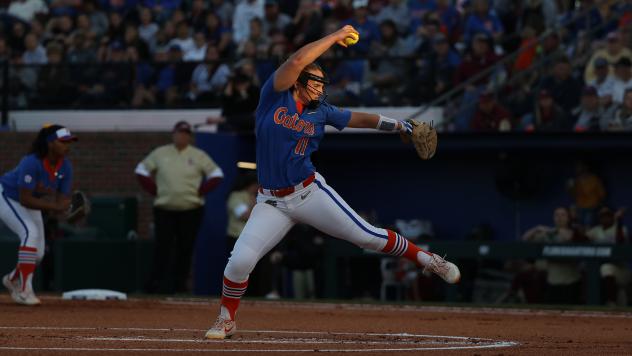 University of Florida pitcher Kelly Barnhill