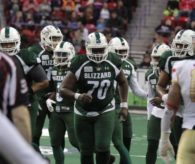 Green Bay Blizzard center Jahlil Mathis-Ellis