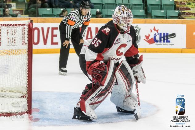Prince George Cougars goaltender Taylor Gauthier