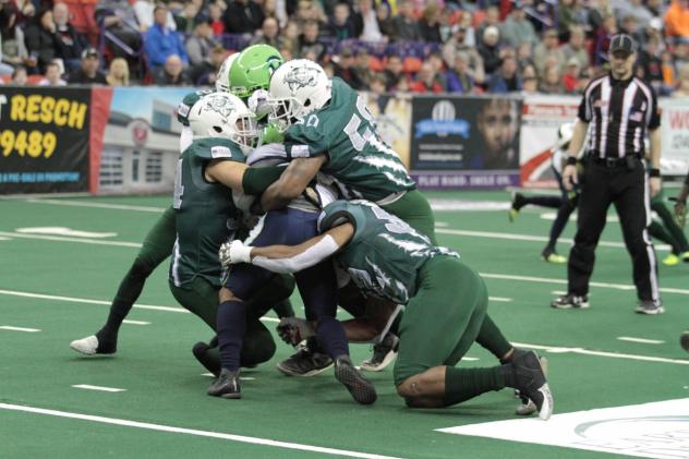 Green Bay Blizzard tackle the Nebraska Danger