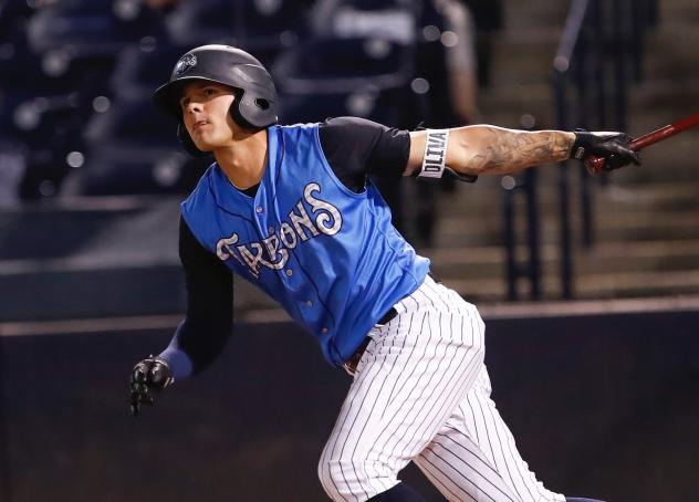 Pablo Olivares of the Tampa Tarpons