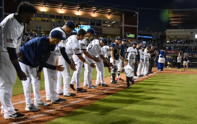 Pensacola Blue Wahoos celebrate Home Run for Life