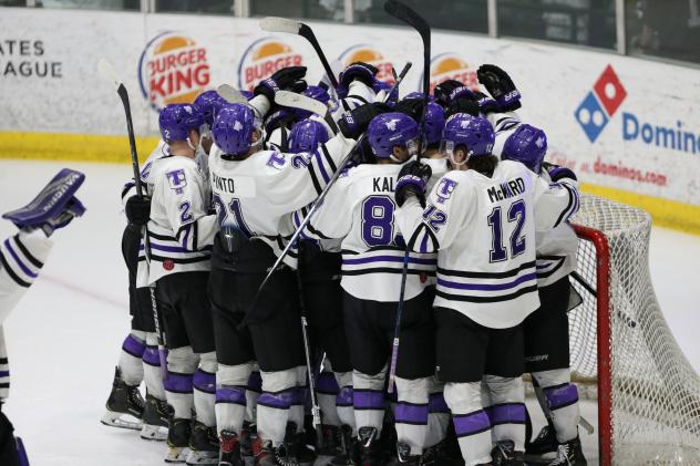 Tri-City Storm celebrate a win