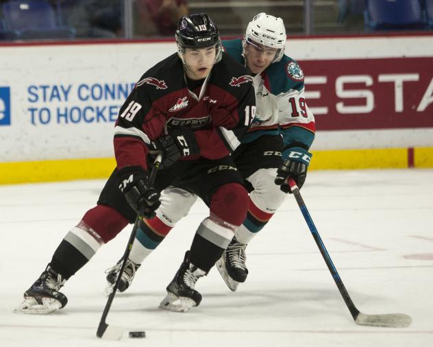 Vancouver Giants forward Dawson Holt