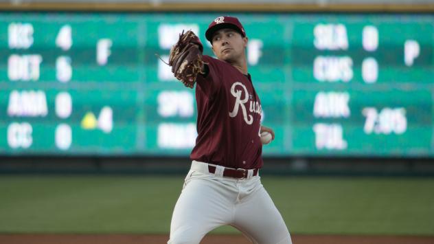 Frisco RoughRiders pitcher Brock Burke