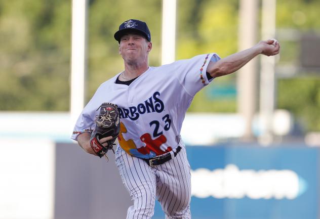 Tampa Tarpons pitcher JP Sears delivers