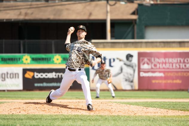 West Virginia Power pitcher Clay Chandler